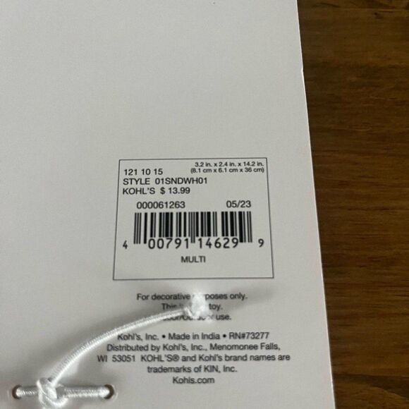 NEW Sonoma Shell Metal Door Hanger for Wreaths (Beach Vibes) - Picture 5 of 7